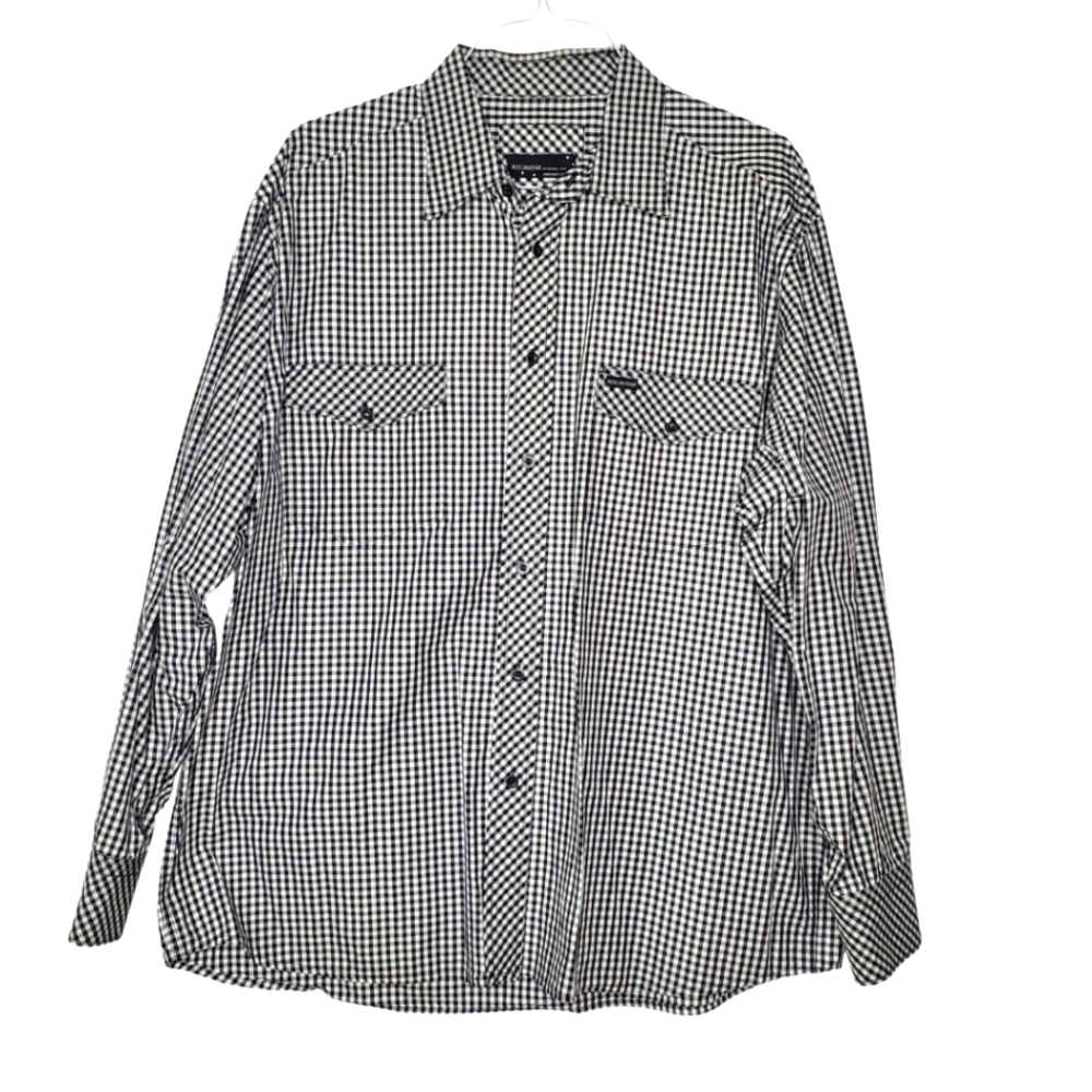 Rocawear Black Gingham Shirt